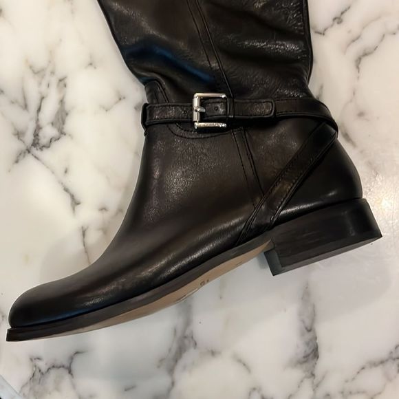 Coach Micha wide calf knee high riding boot. - Picture 10 of 10